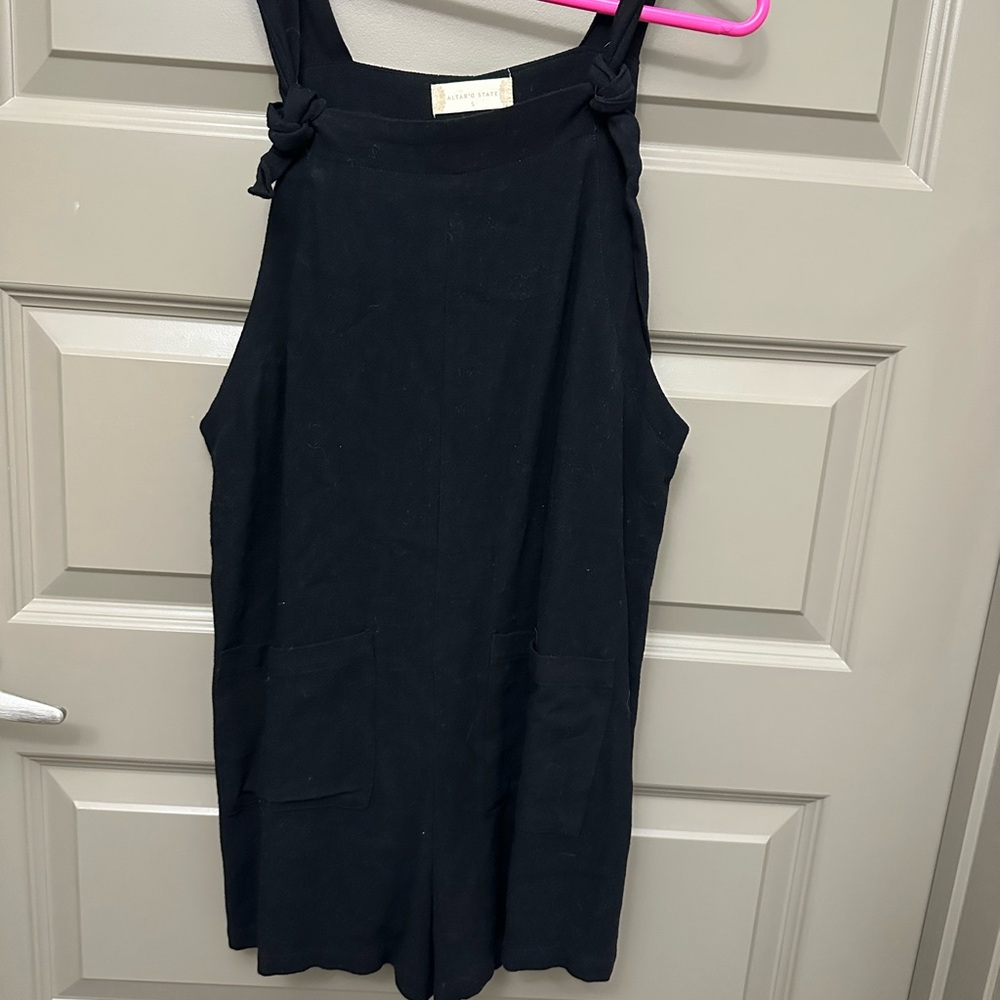 Altar'd State Elegant Black Romper